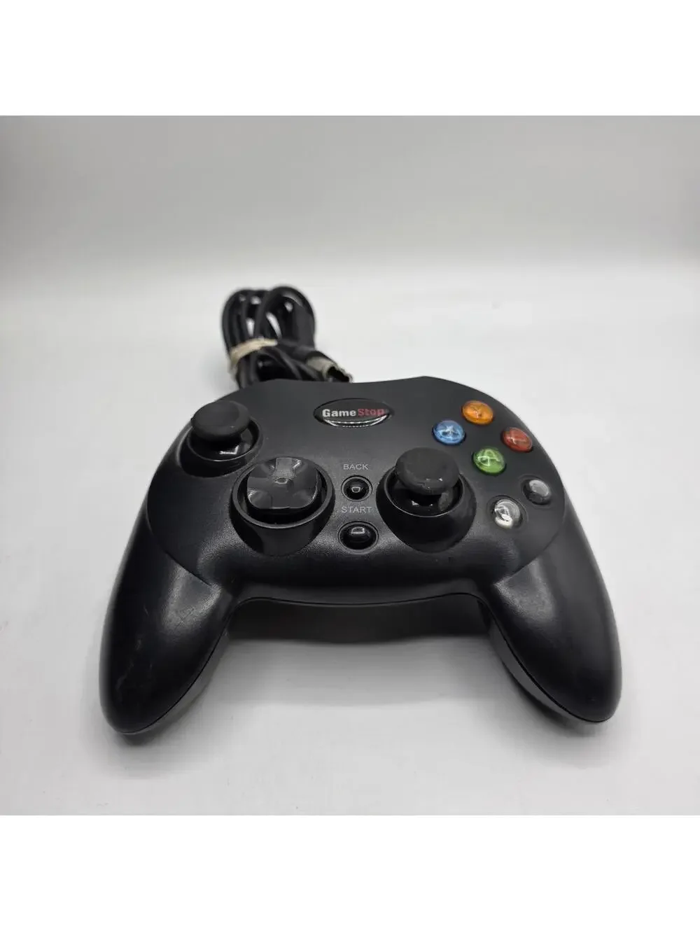 GameStop Wired Controller for Original Xbox Console Black BB-136 Tested Working